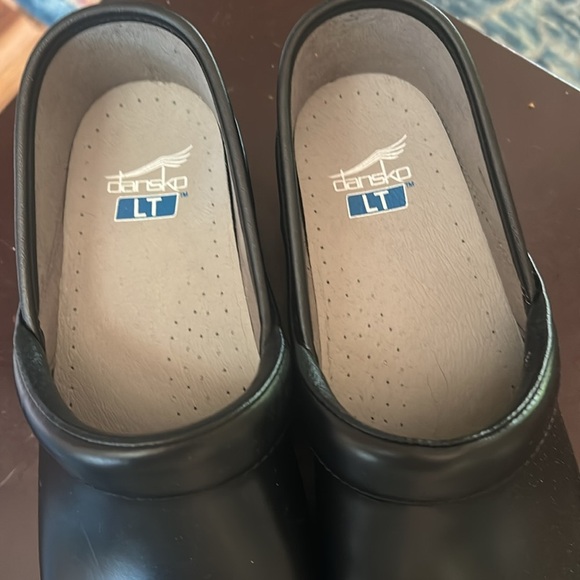 Dansko LT Professional Black Leather Clogs Shoes SZ 40/9.5-10 NEW - Picture 4 of 8